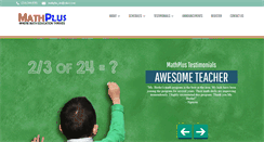 Desktop Screenshot of mathplustexas.com